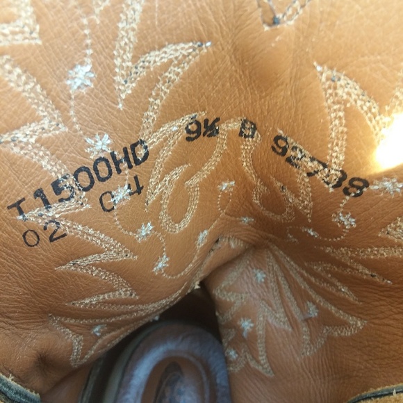 Lucchese 2000 Ostrich Women's Western Boots 9.5B - Picture 7 of 8